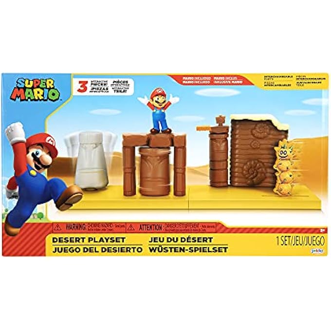 Bandai NINTENDO DESERT PLAYSET ACTION FIGURE - Image 4